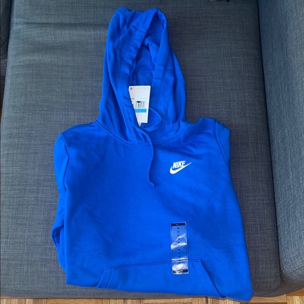 Nike royal Blue Women's Hoodie M NWTO